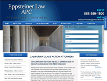 Tablet Screenshot of eppsteiner.com
